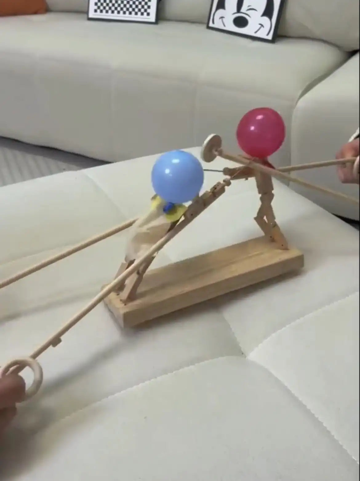 MEACAOFG Bamboo People Puzzle Match Game 3-Adult Toys s Happy Stress Relief Toys