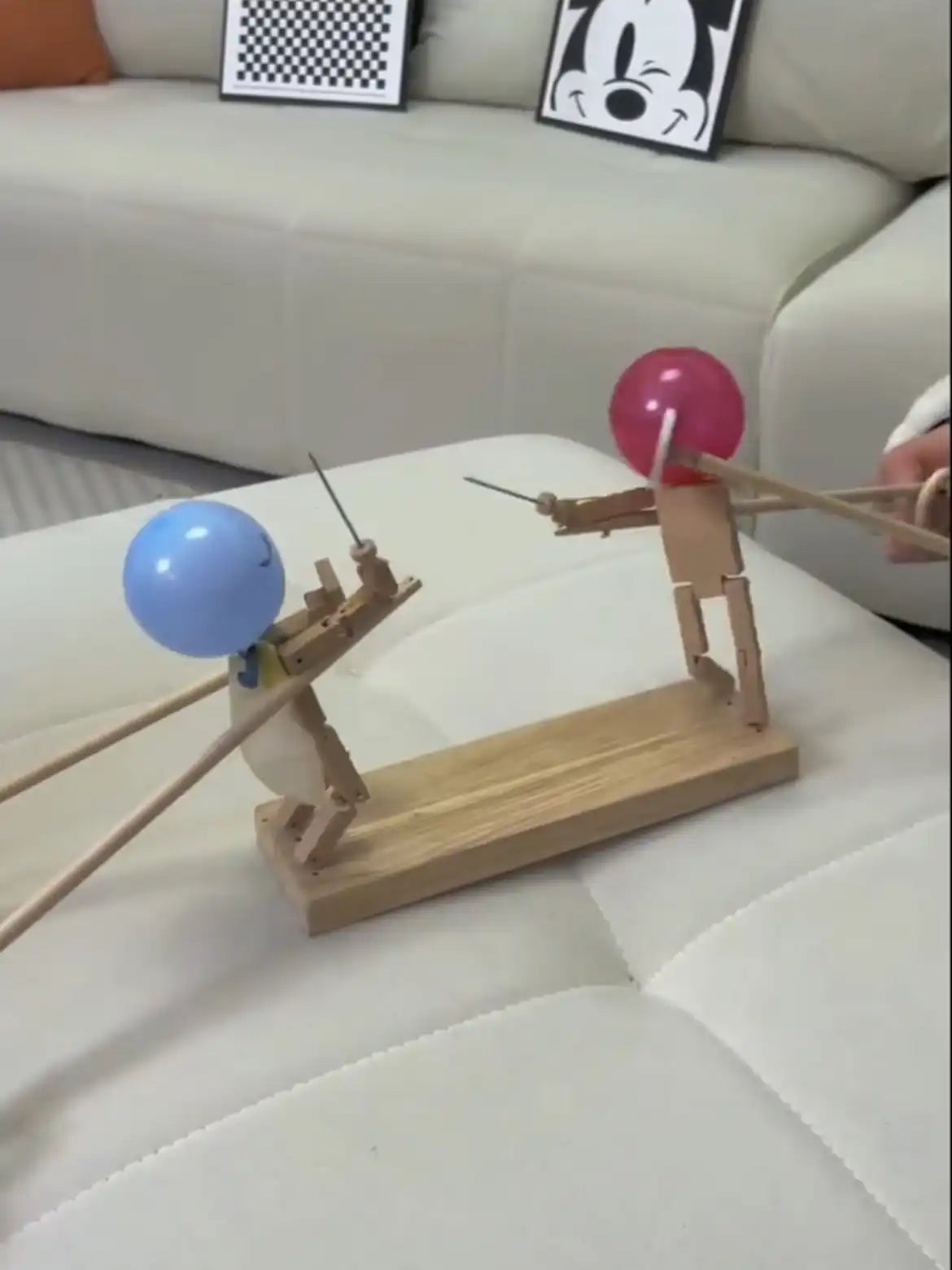 MEACAOFG Bamboo People Puzzle Match Game 3-Adult Toys s Happy Stress Relief Toys