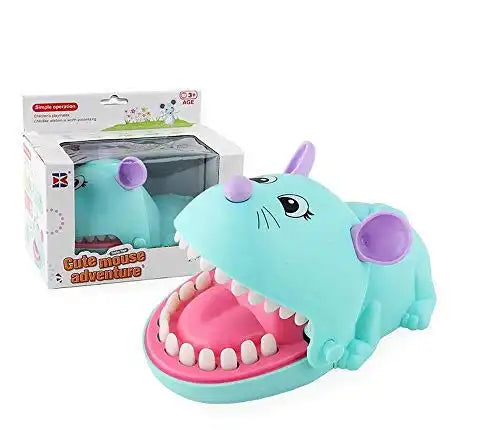 MEACAOFG Animal boy girl bite finger dog evil crocodile big mouth crocodile dinosaur rat hippo toy child finger fish boy big shark
