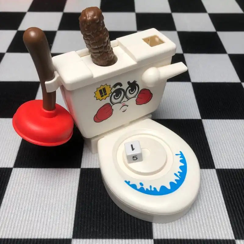 MEACAOFG Jet Toilet Trick Toy Funny Casual Party Couple Interactive Game Trick Party Entertainment Toy