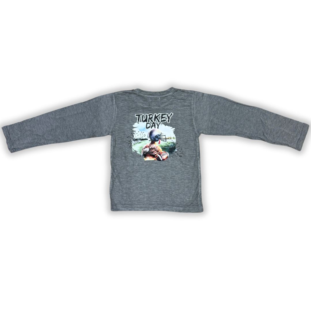 Turkey Day Long Sleeve Kid Shirt