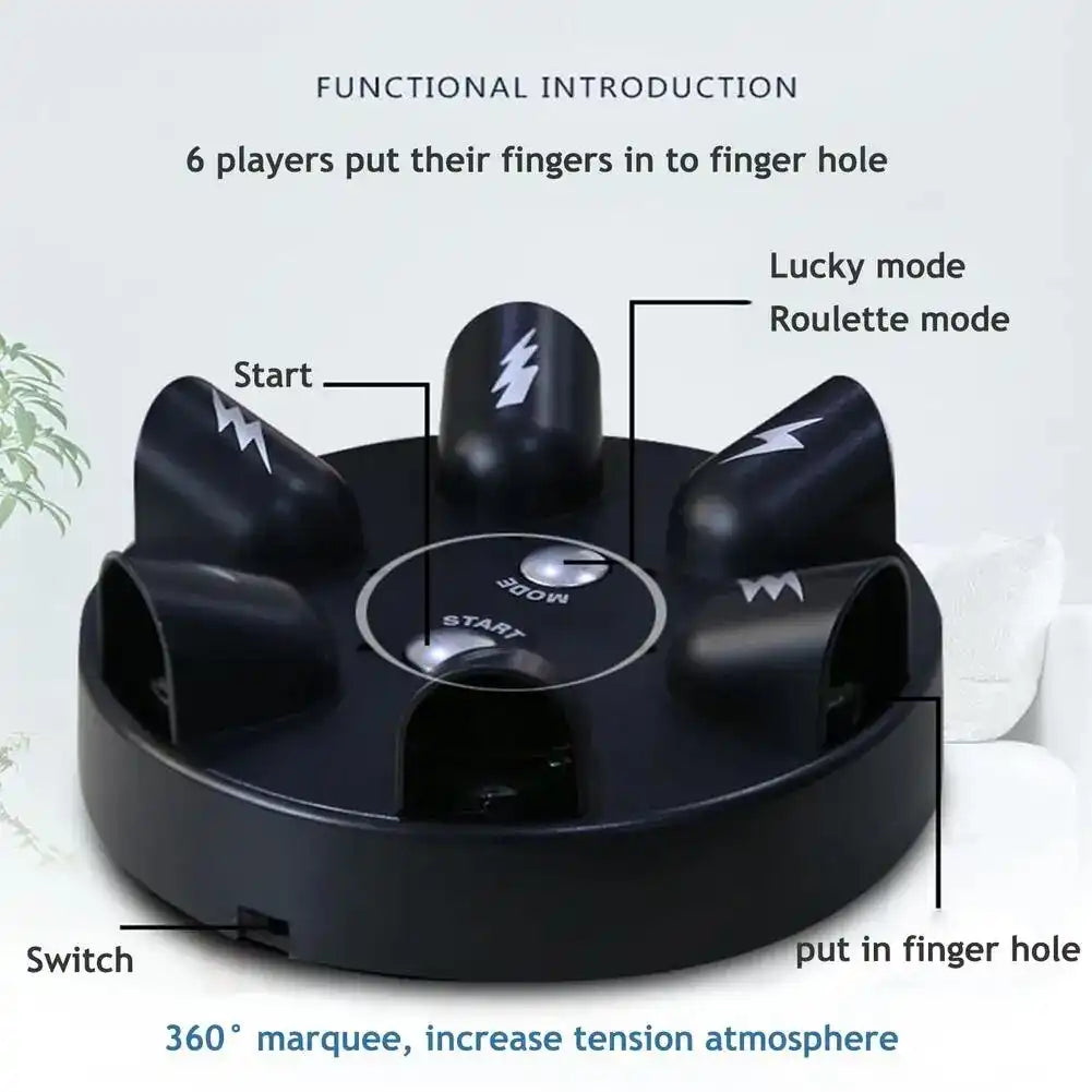 MEACAOFG Funny Adult Micro Electric Shock Heart Beat Lie Detector Polygraph Test Finger Toys For Children Adults Party Game Gag Toys - Gags & Practical Jokes