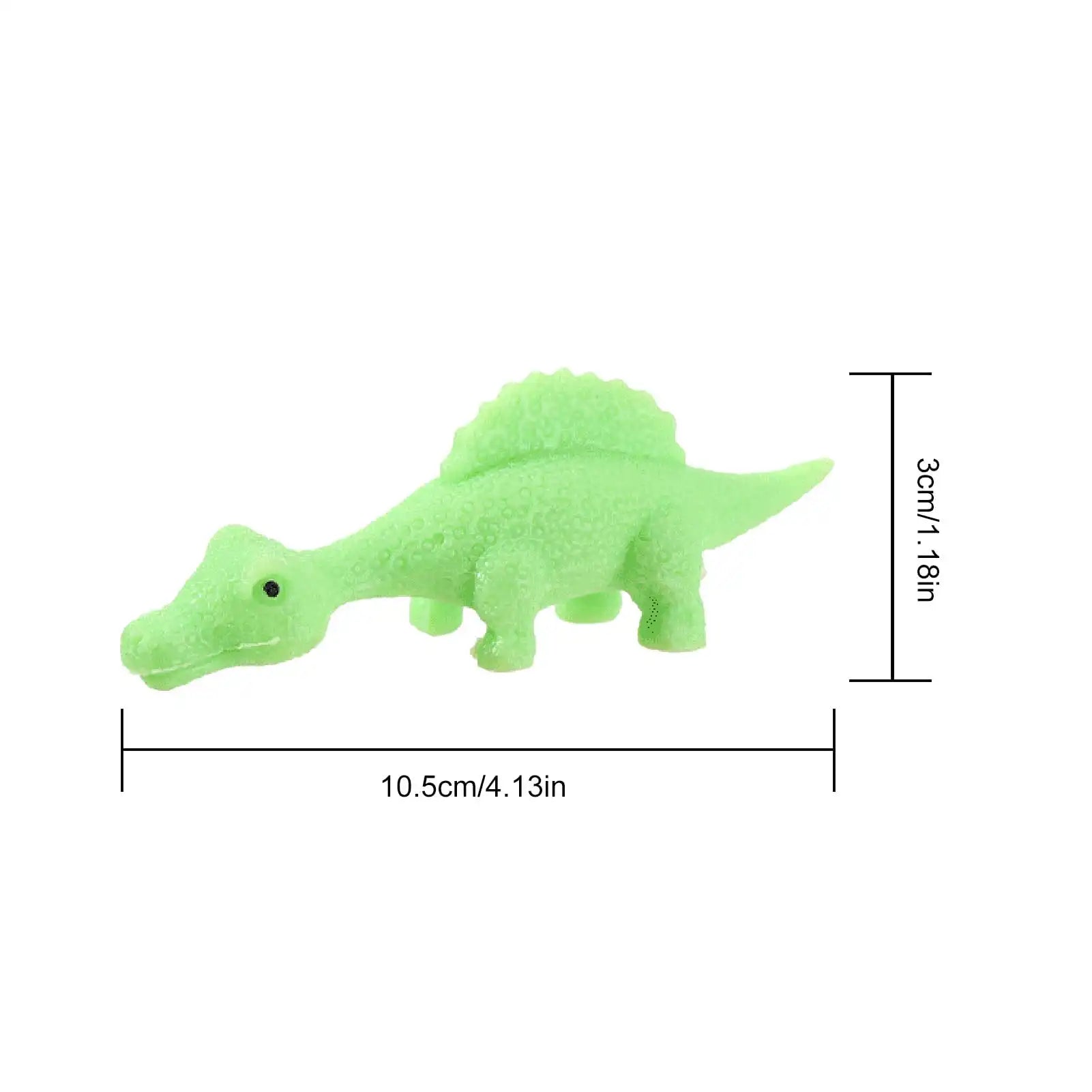 MEACAOFG 10 Pcs Slingshot Dinosaurs Finger Toys | Rubber Dinosaur Slingshot Toy Flicking Slingshot Dinosaur Finger Toys | Stretchy Flying Dinosaur | Sensory Fidget Toys | Novelty Gifts For Adults