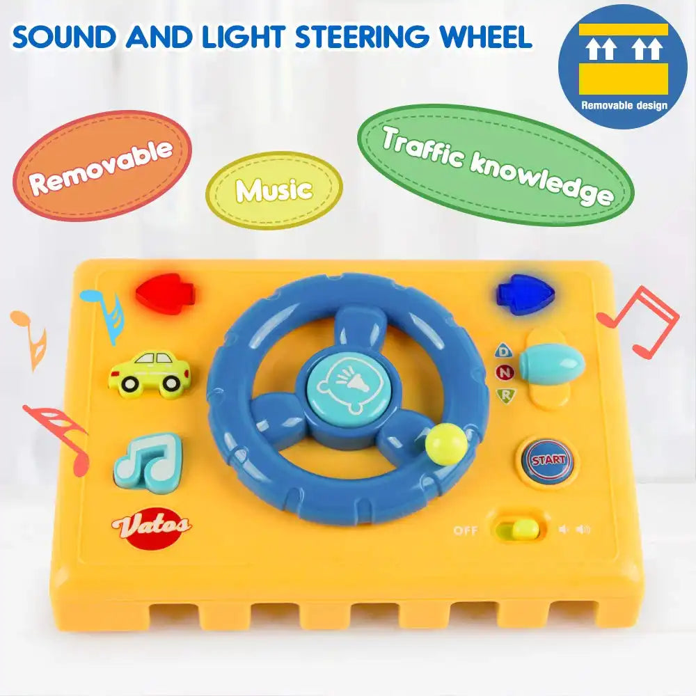 MEACAOFG 5-in-1 Activity Cube Toys, Race Car Ramp Track,Toddler Toys, Montessori Stem Educational Cars