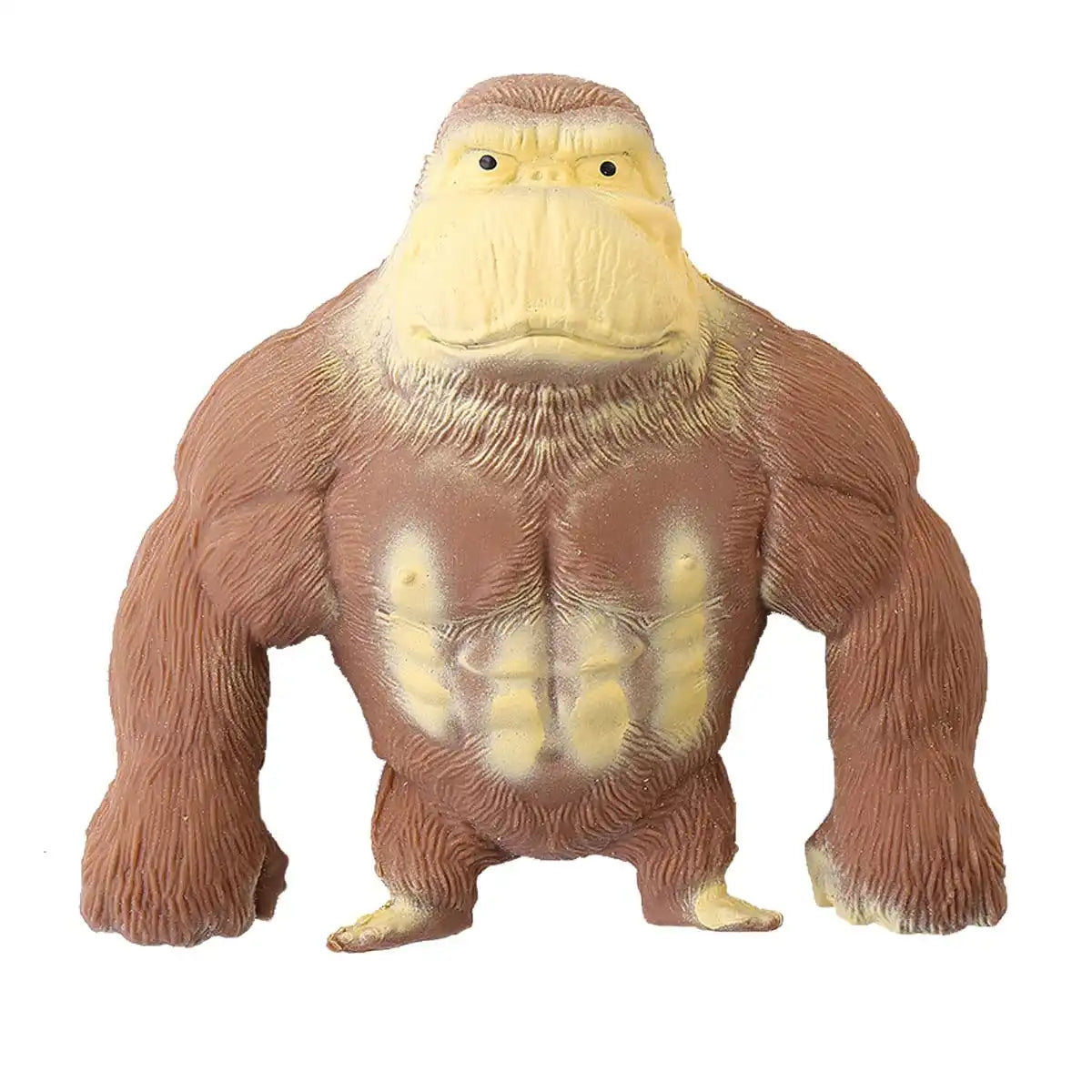 MEACAOFG Netflix stress reliever Mr Wang gorilla quirky green fish toys pinch music vent decompression out of breath monkey