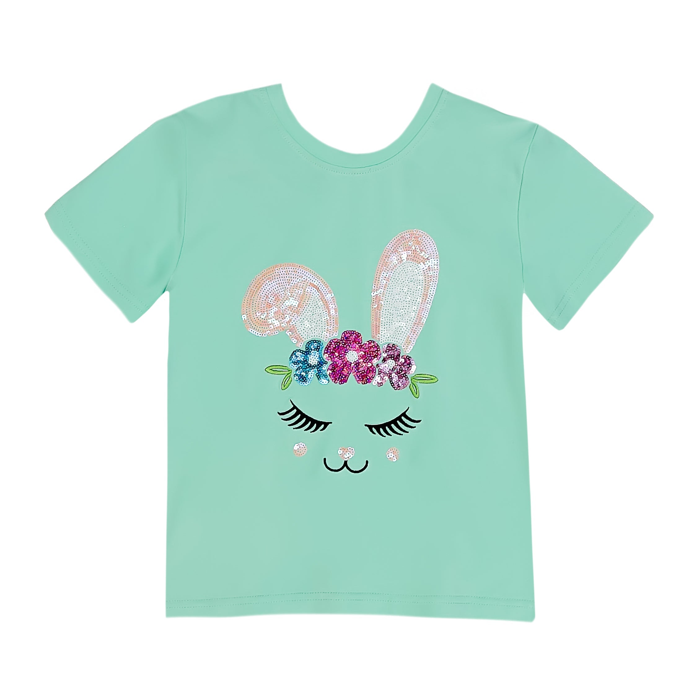 Flower Bunny Kid Shirt