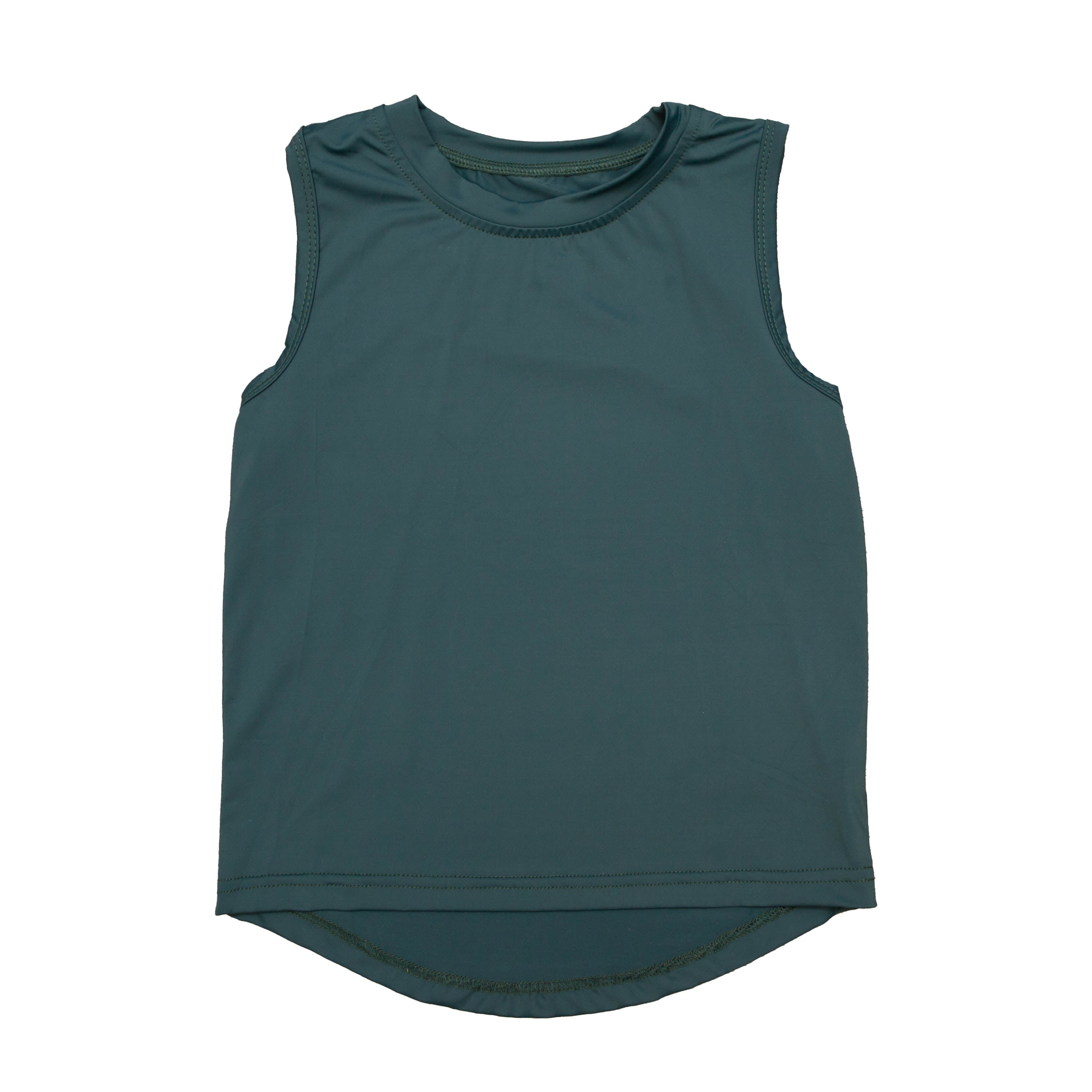 Emerald Green High Low Adult Tank