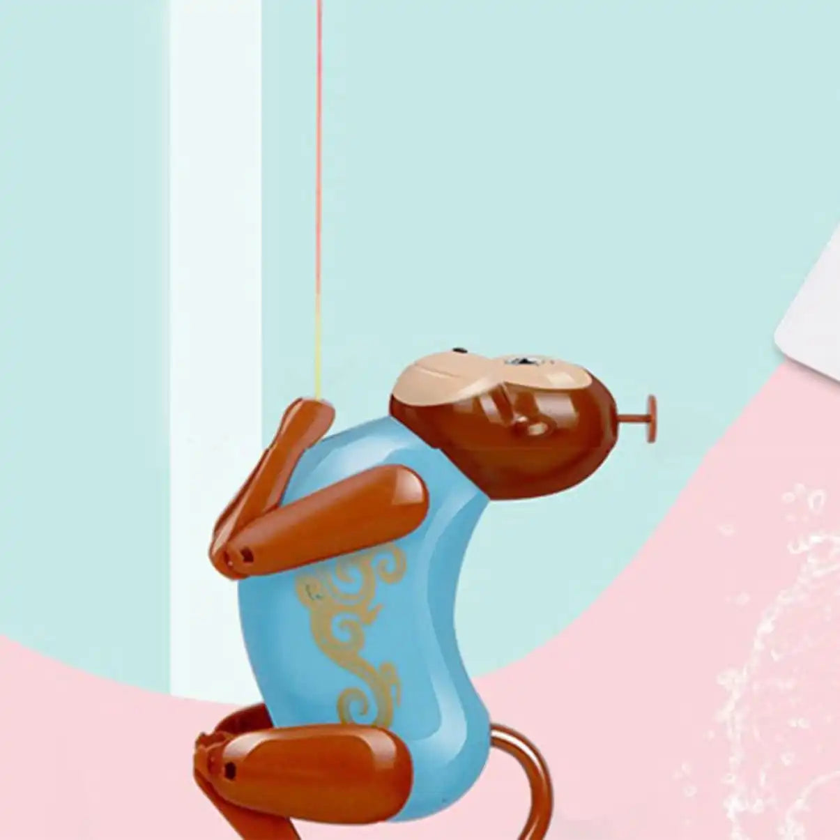 MEACAOFG Fun Creative Fun Monkey Climbing Rope Climbing Tree Small Toys Children Baby Pulling Rope Up Tree Will Climb Rope Line Monkey