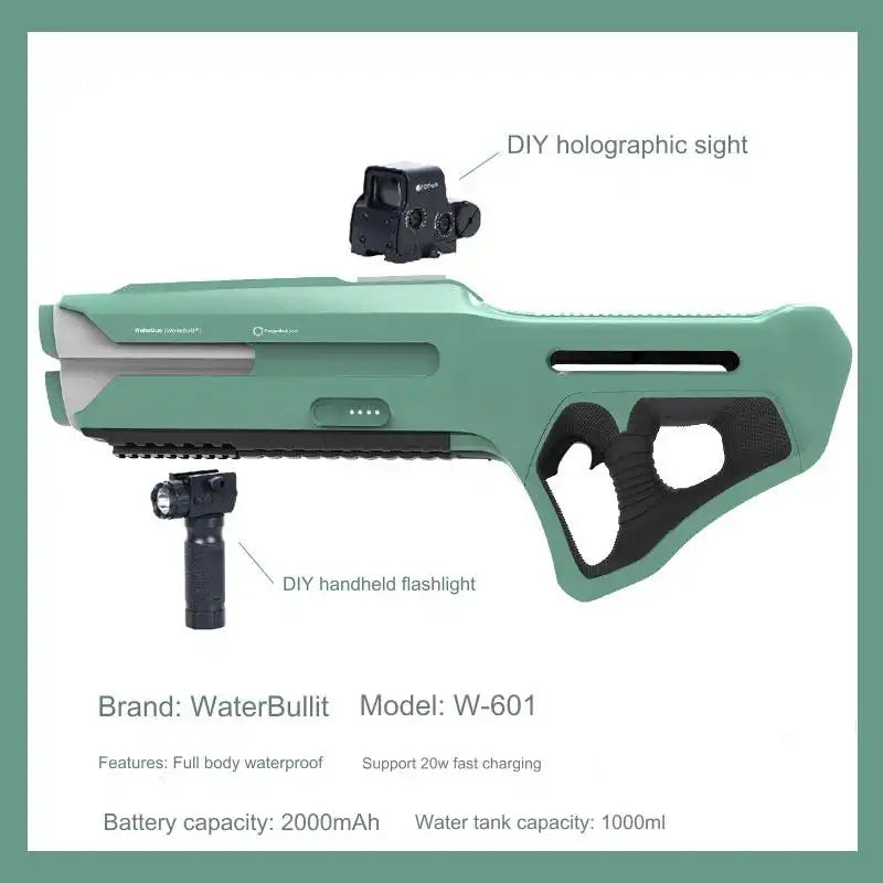 Automatic Electric Suction Water Gun