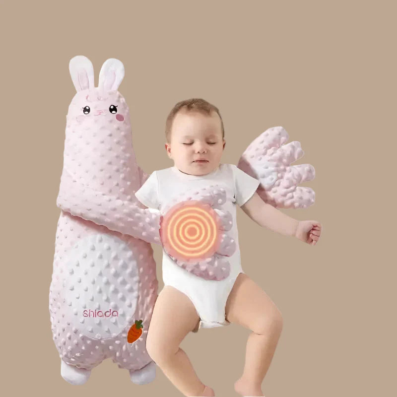Premium Baby Soothing Pillow Toy - 3-in-1 Sleep Aid & Comfort Companion for Newborns 0-12 Months