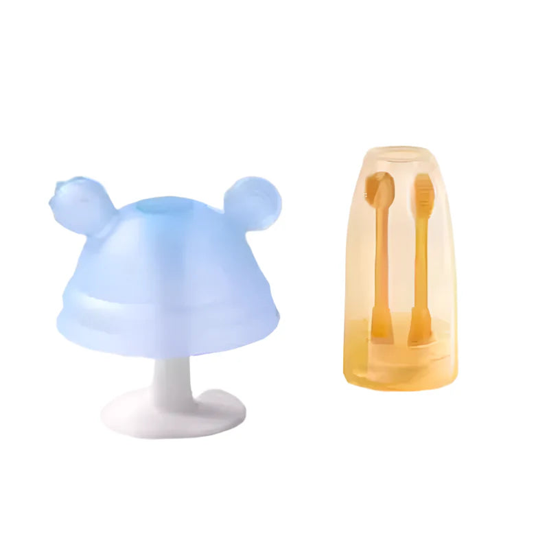 Soft Silicone Baby Teether - Safe BPA-Free Teething Toy for Infants 3-12 Months