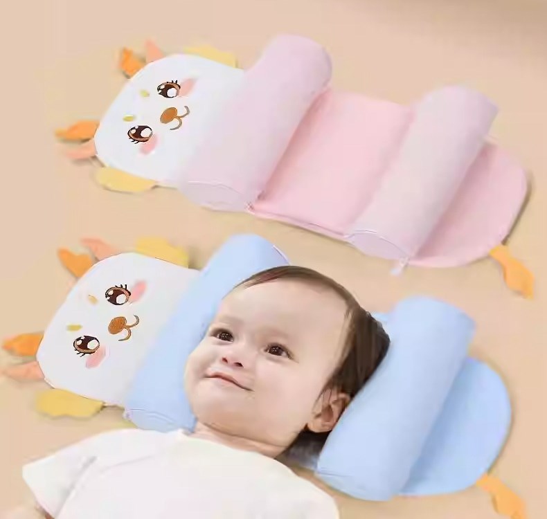 MEACAOFG™ Premium Baby Head Protection Pillow - Anti-Flat Head Support Cushion for Newborns & Infants