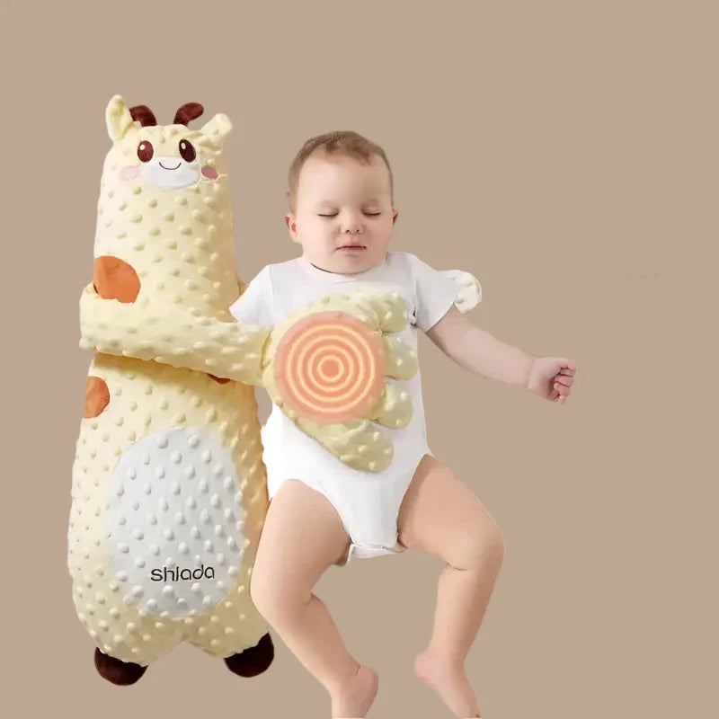 Premium Baby Soothing Pillow Toy - 3-in-1 Sleep Aid & Comfort Companion for Newborns 0-12 Months