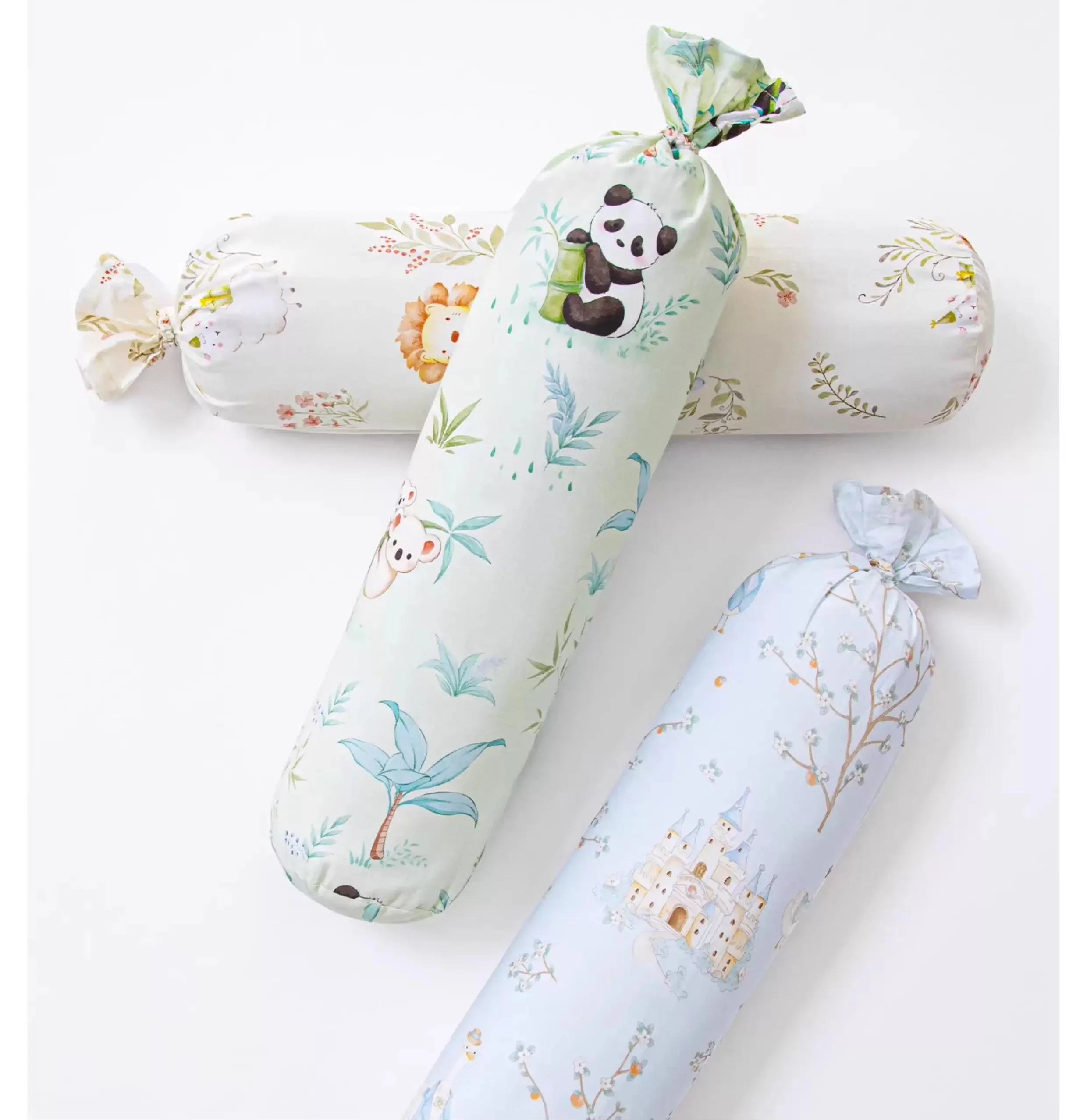 Premium Baby Memory Foam Pillow - Organic Cotton Cover for Newborn Head Support