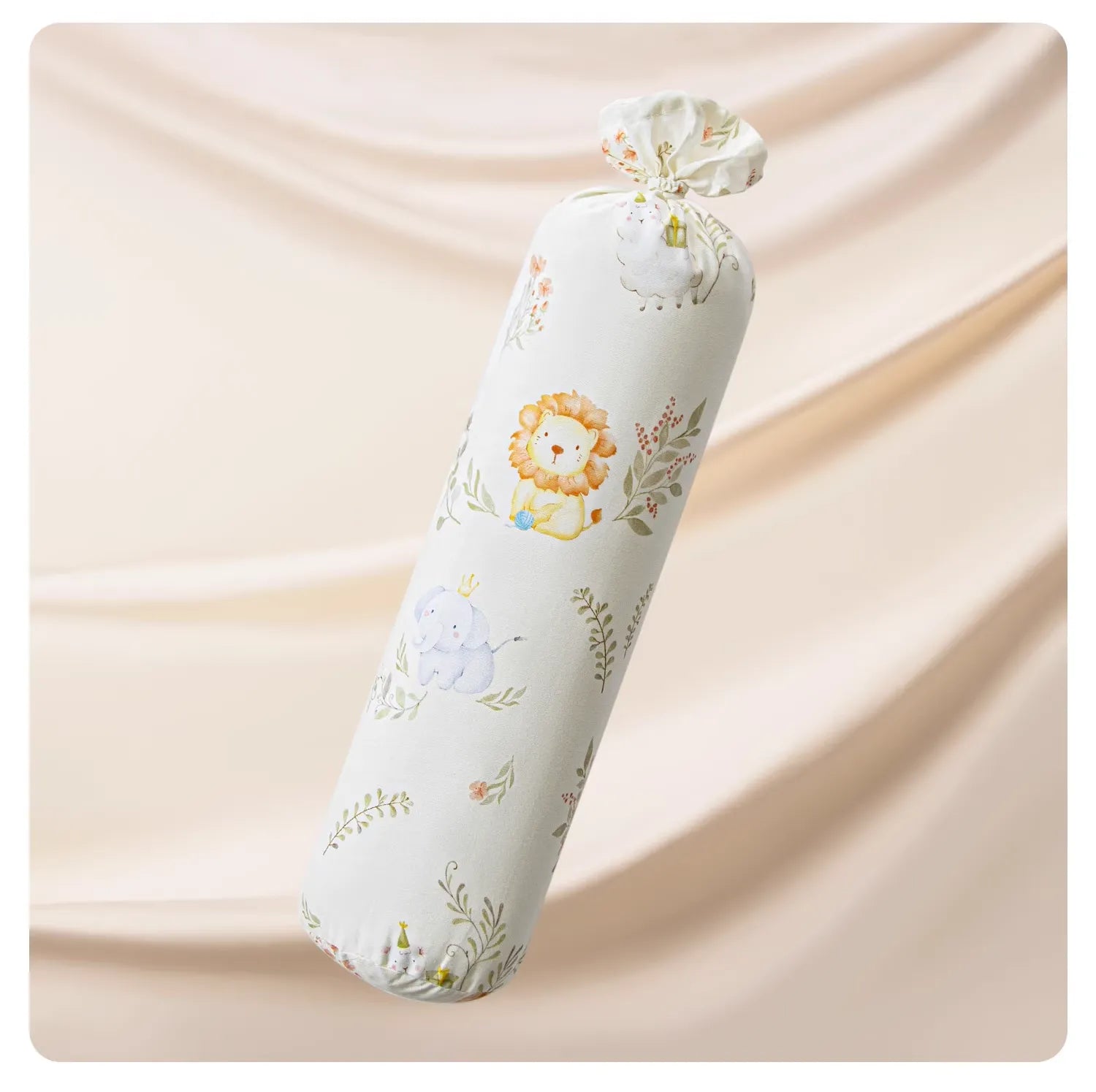 Premium Baby Memory Foam Pillow - Organic Cotton Cover for Newborn Head Support