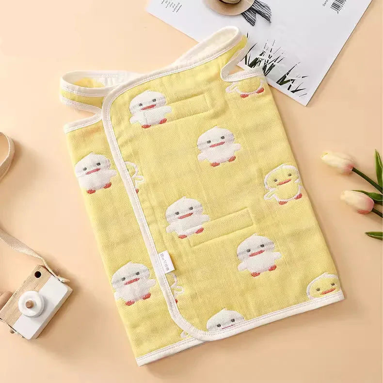Baby sleeping bag cotton gauze anti-kicking quilt