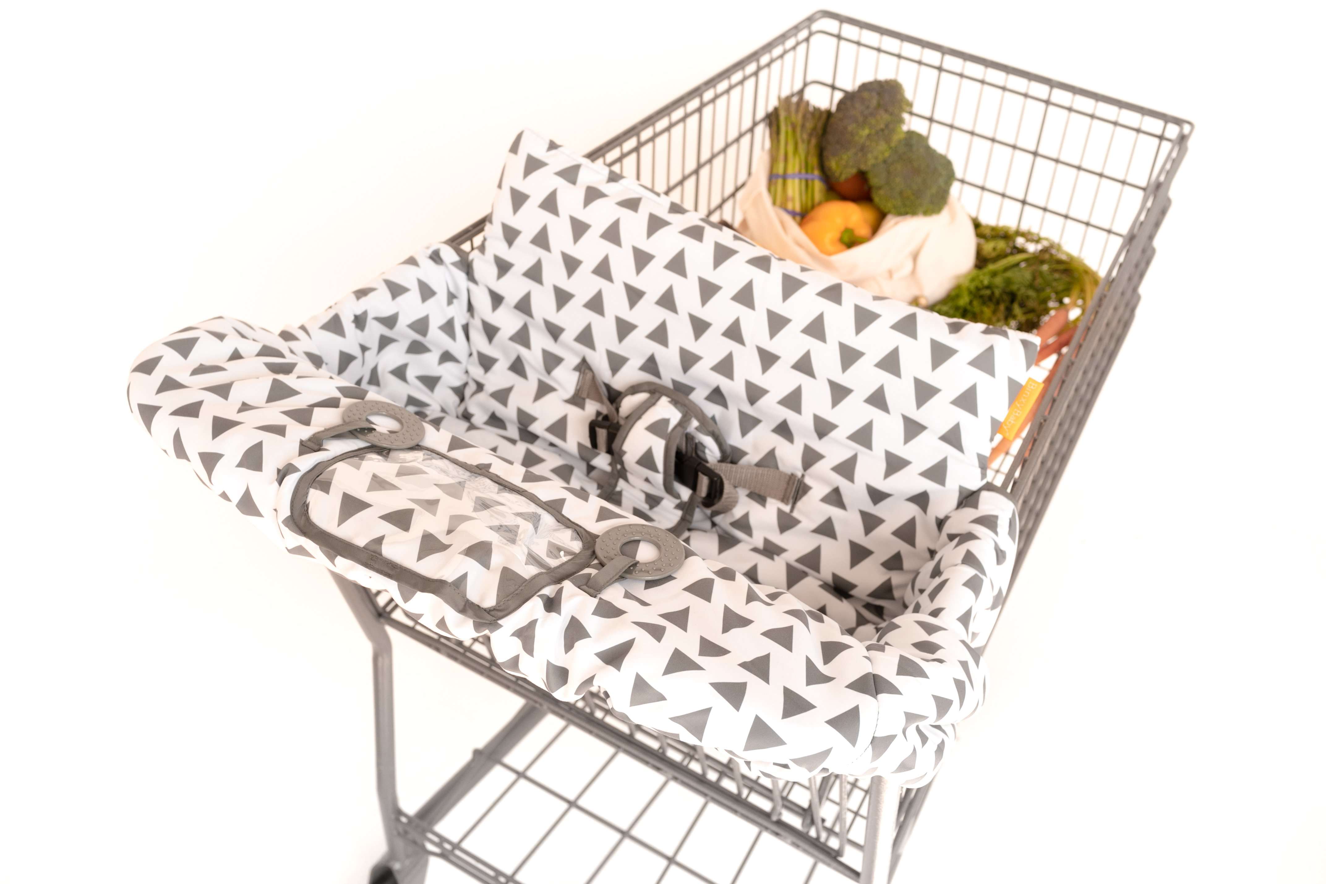 Baby Shopping Cart Cover | Triangles