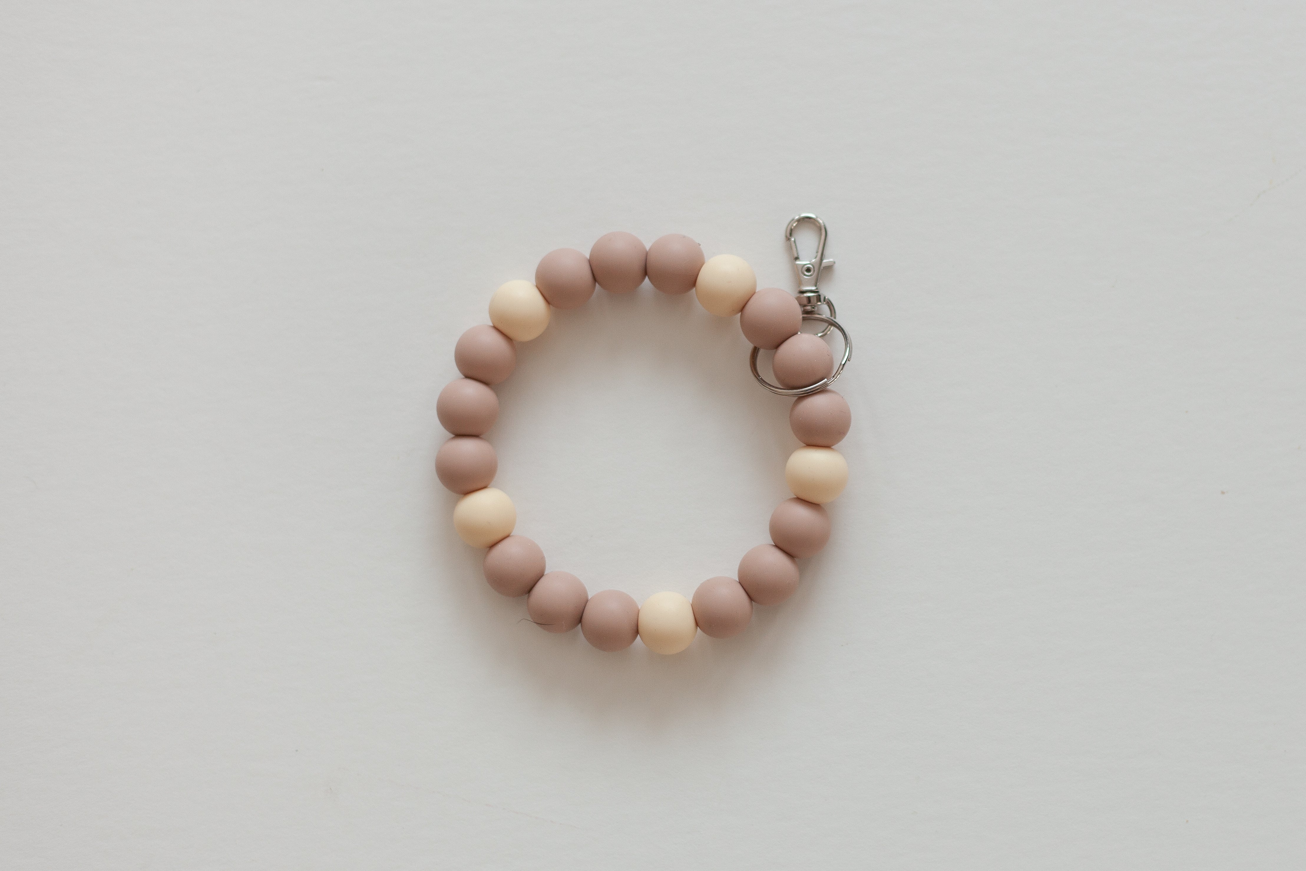 Tan Succulent Wristlet