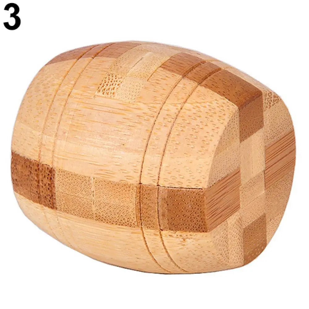 MEACAOFG Kongming Luban Lock Kids Wooden Chinese Traditional Puzzle Toy Children Brain Teaser Games 3D Intellectual Creative Unlock Toy