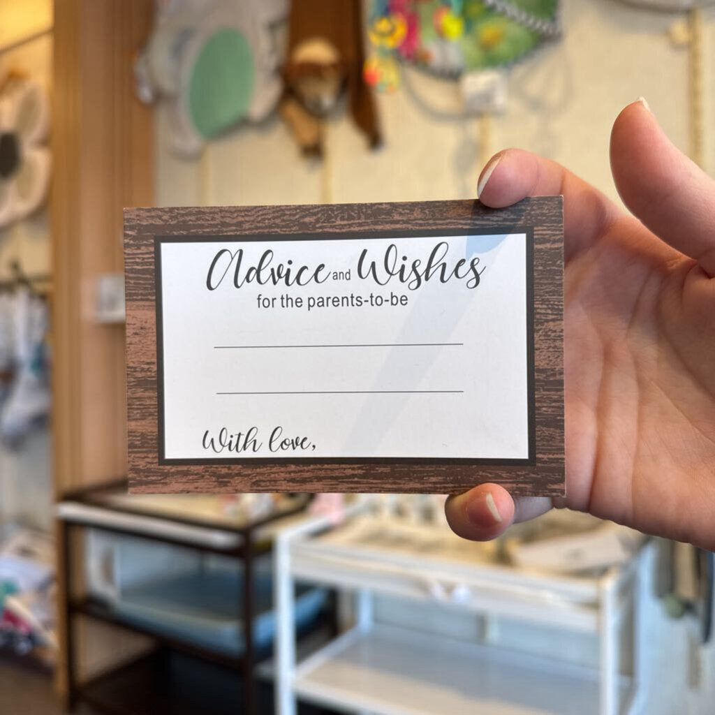 *50 Pcs Diaper Raffle Tickets with Box for Baby Shower Game Invitations Diaper Raffle Card