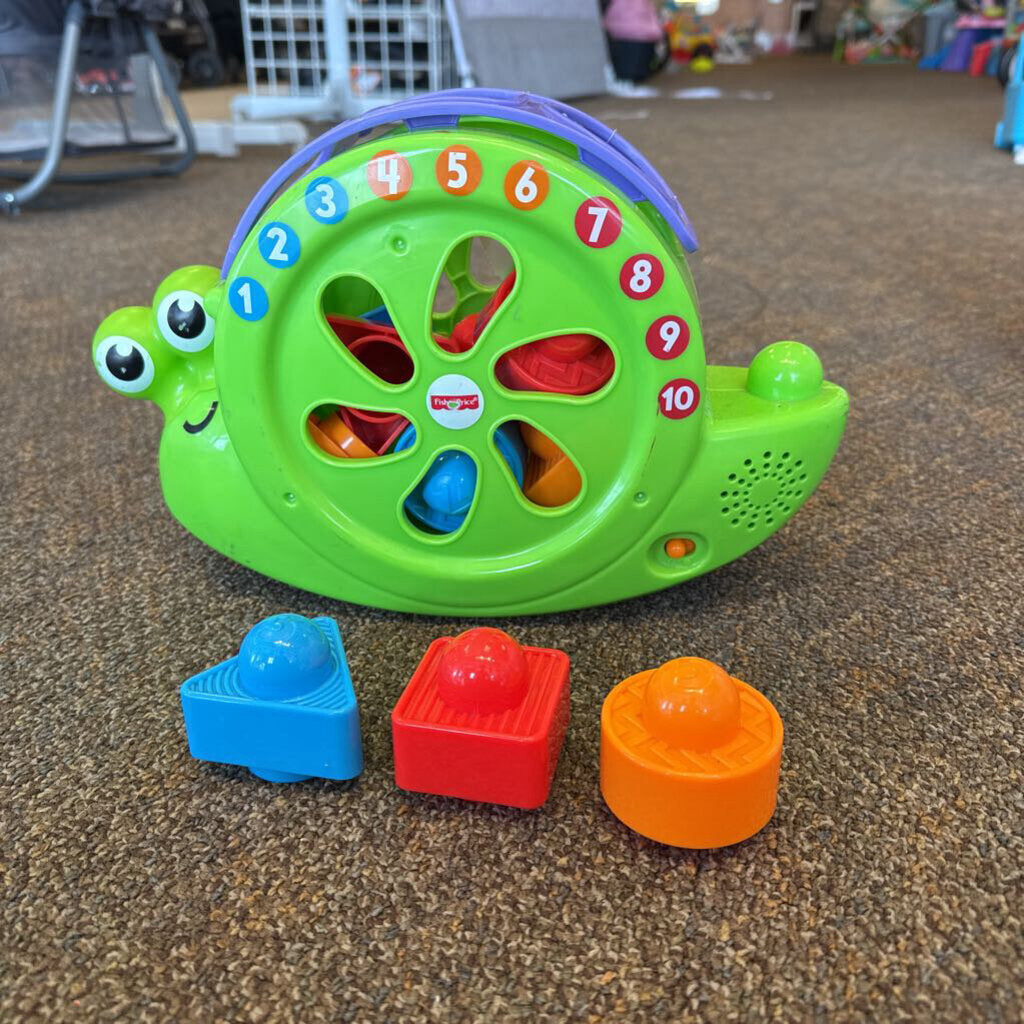 *Snail counting toy