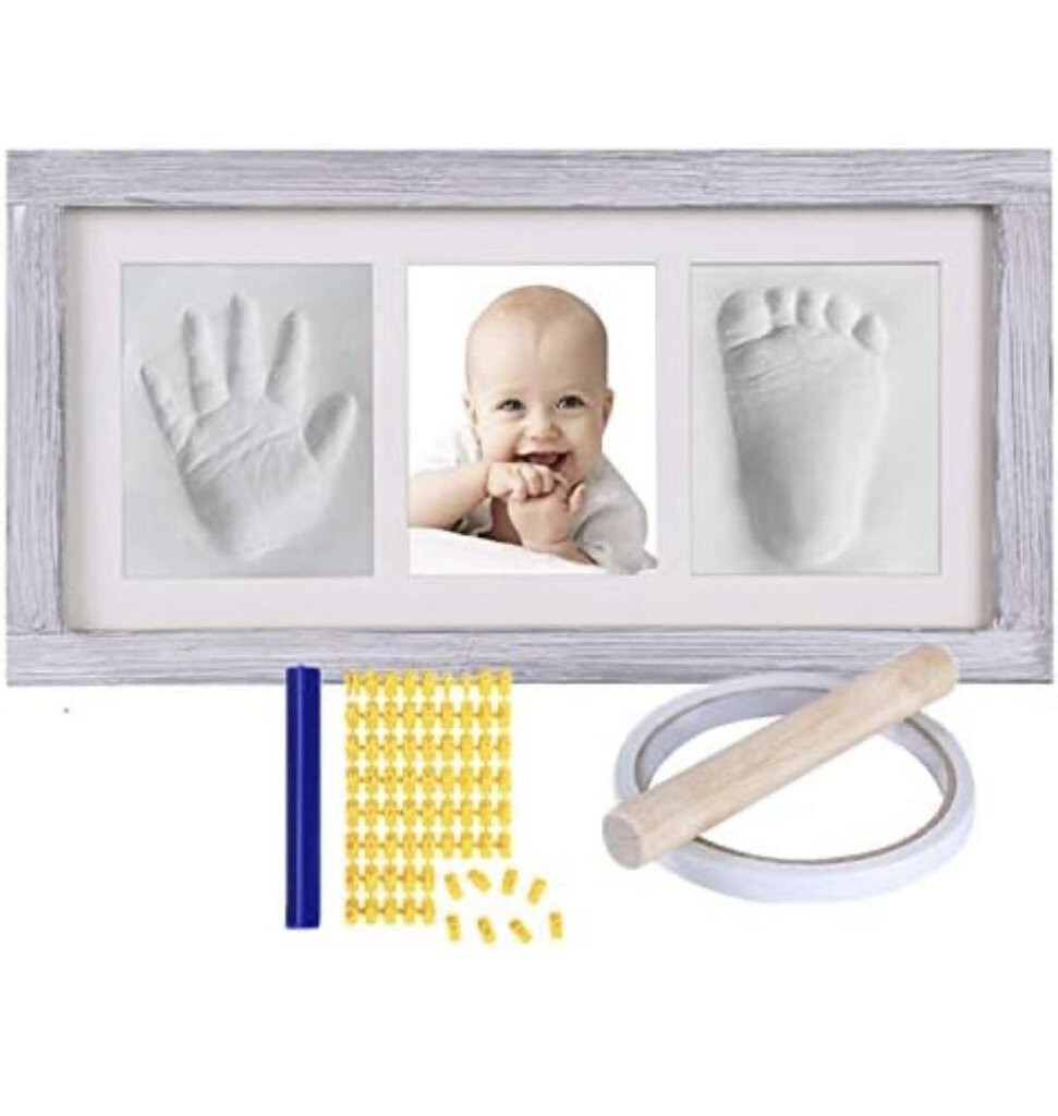 Hand print with frame