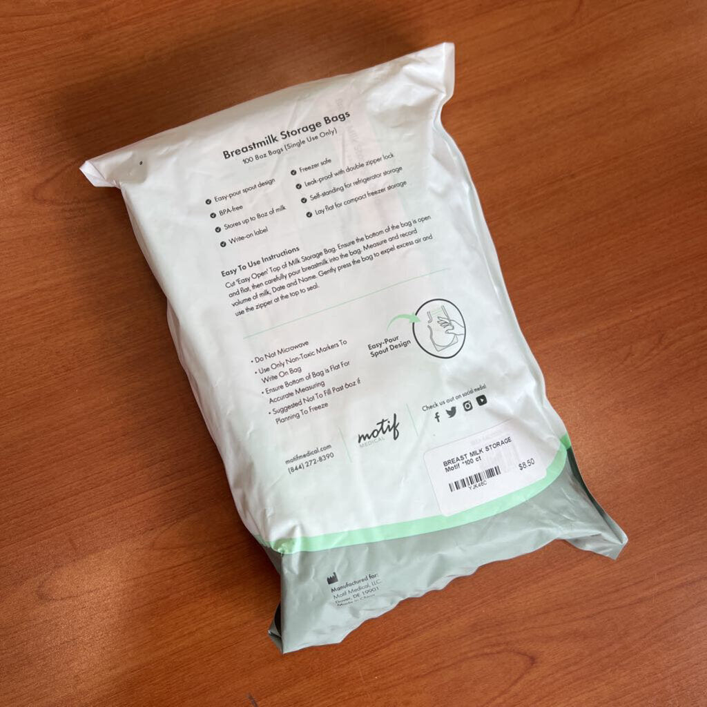 Breastmilk Storage Bags・100 ct