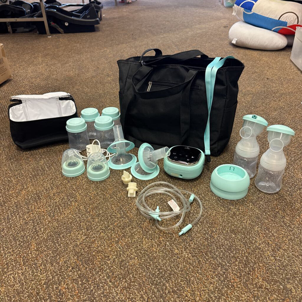 *Z2 Doule Electric Breast Pump w/ Cooler and Carrying Bag