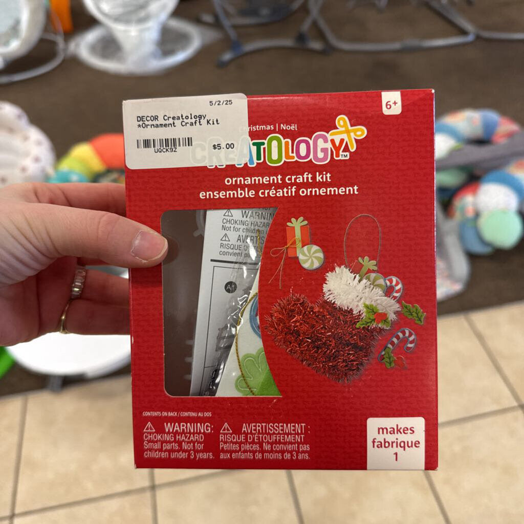 *Ornament Craft Kit Stocking