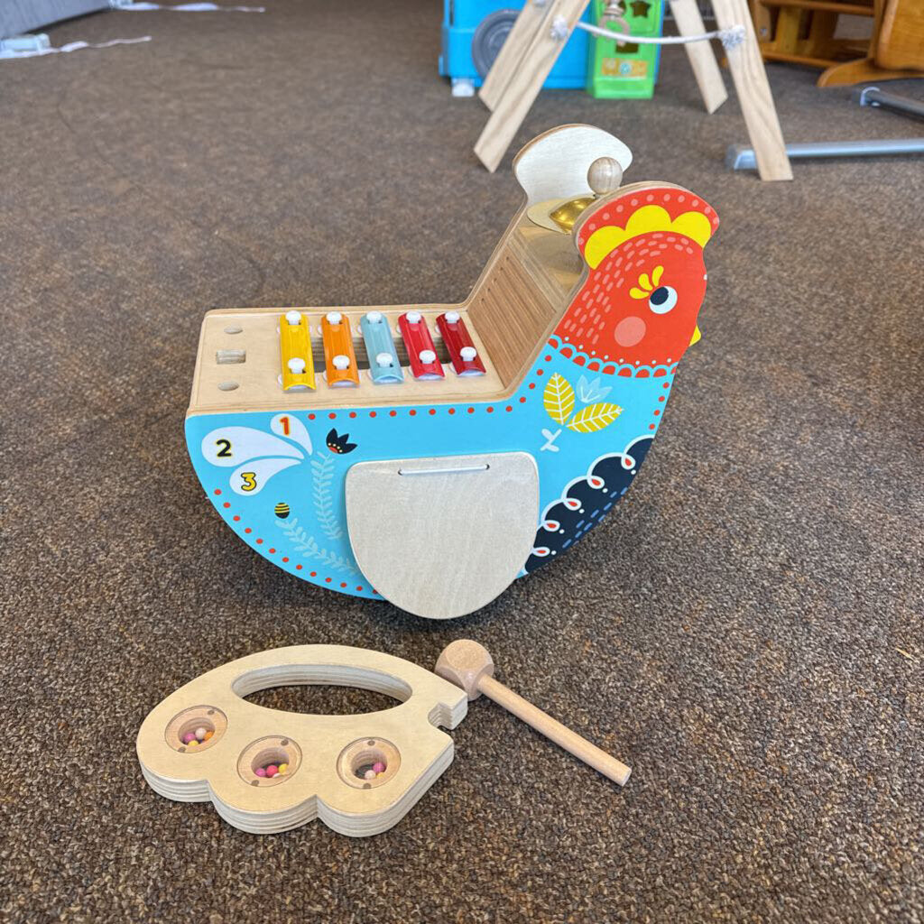 *Musical Wooden Chicken