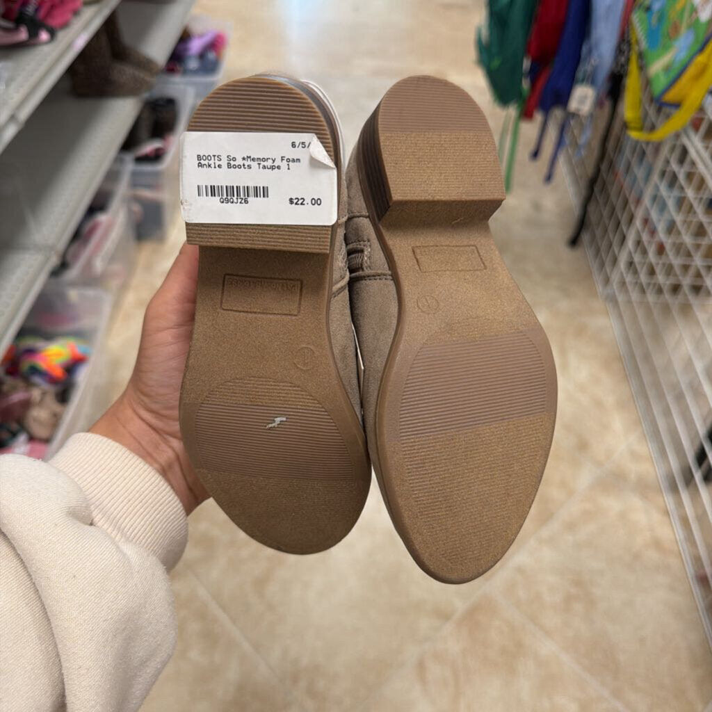 *Memory Foam Ankle Boots