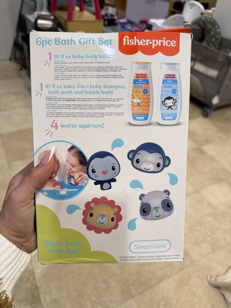NIB 6pc Bath Gift Set