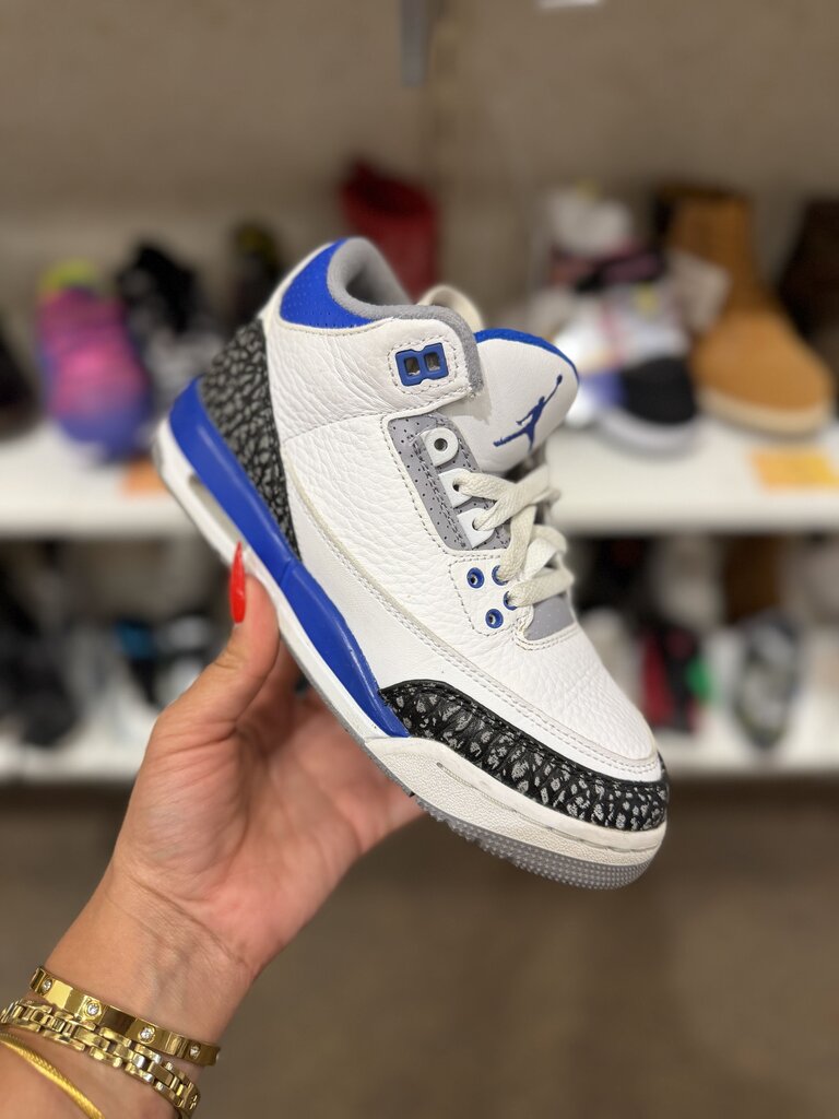 *3 Retro Racer Blue W/ BOX (no soles)
