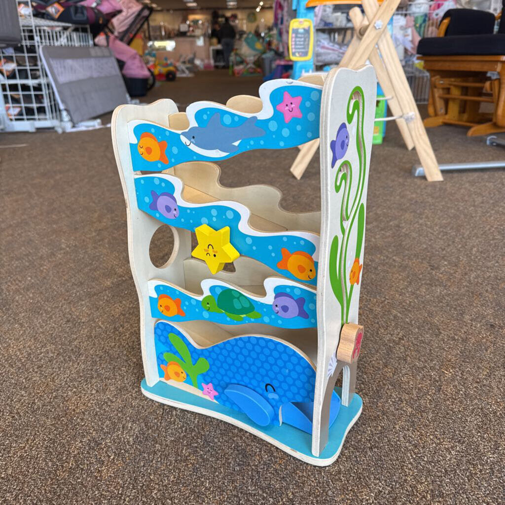 *Rollables Wooden Ocean Slide