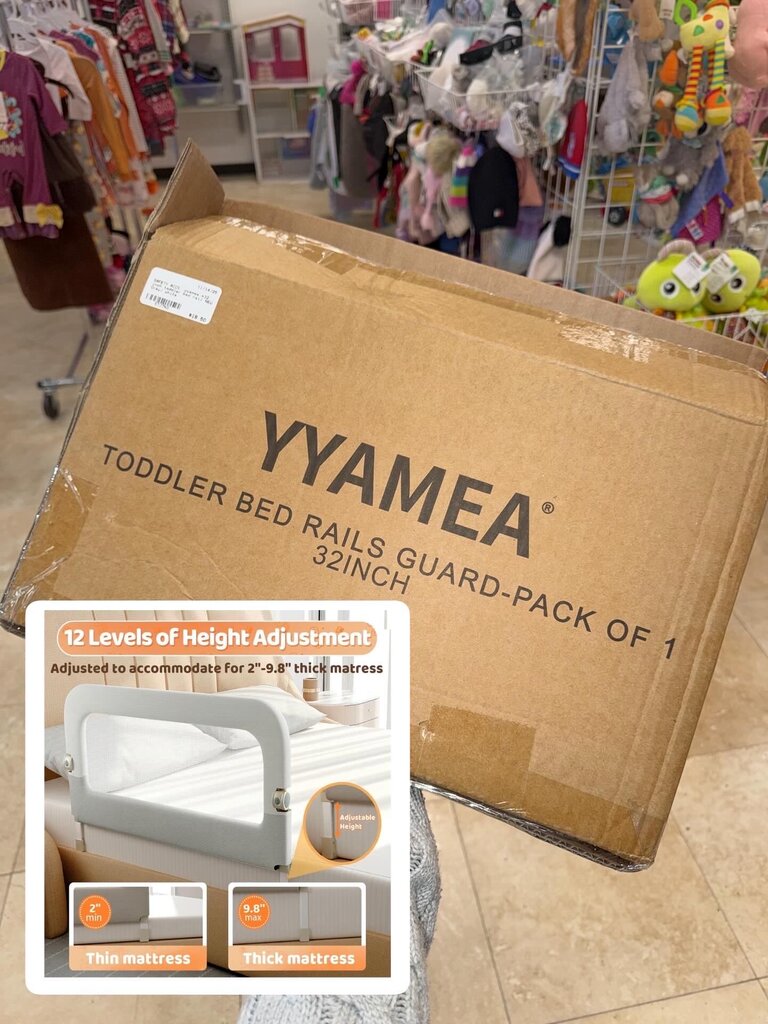 *32 inch toddler bed rail NEW
