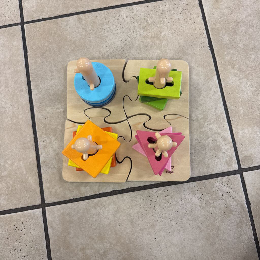 Puzzle w/ Shape Sorter