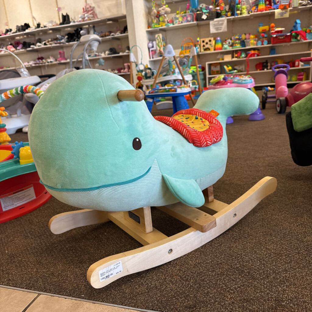 *Echo the Whale Plush Rocker