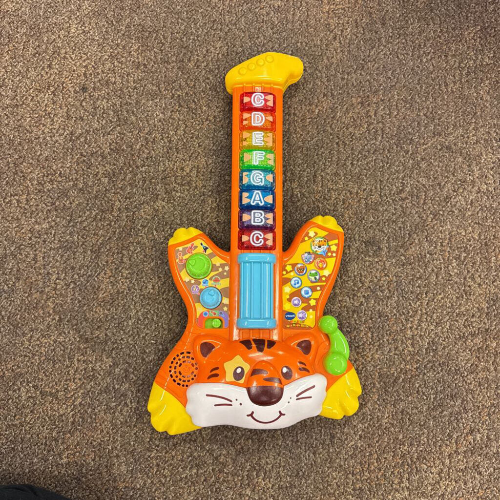 *Zoo Jamz Tiger Rock Guitar