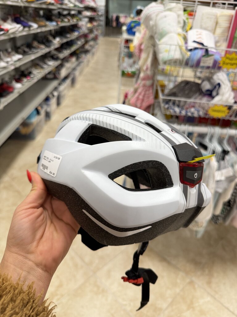 *Helmet w/ Light