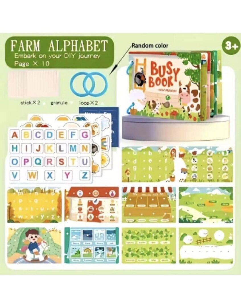 *NEW Busy Book Hello Alphabet
