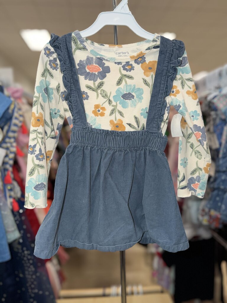 *Blue Corduroy Overall