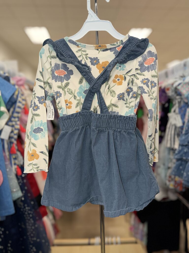 *Blue Corduroy Overall