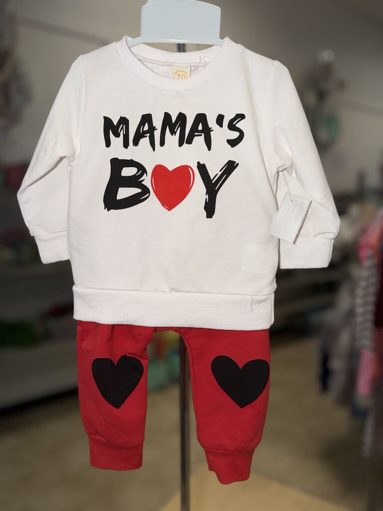 *Mama's Boy W/ Heart Pants