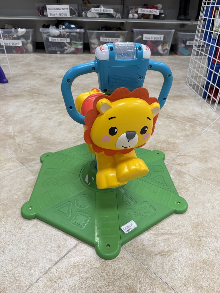 *Bounce and Spin Lion