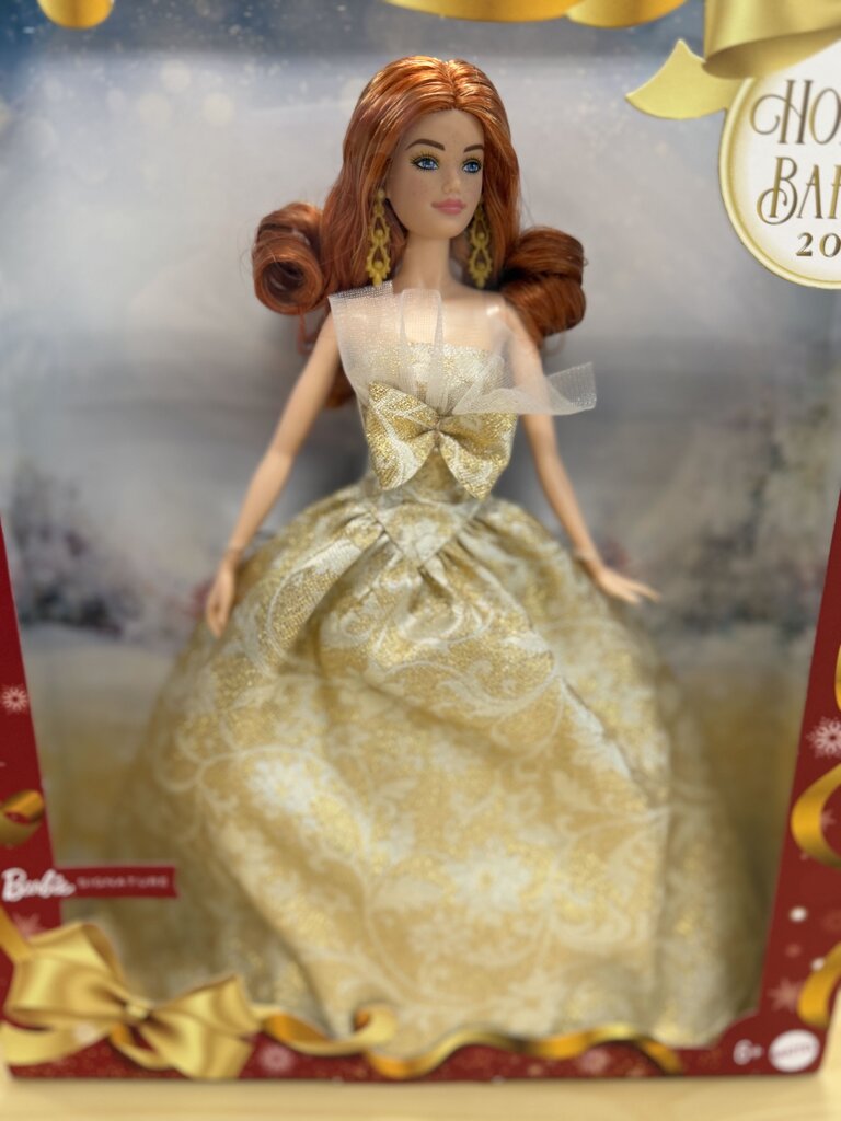 *Holiday Barbie 2025