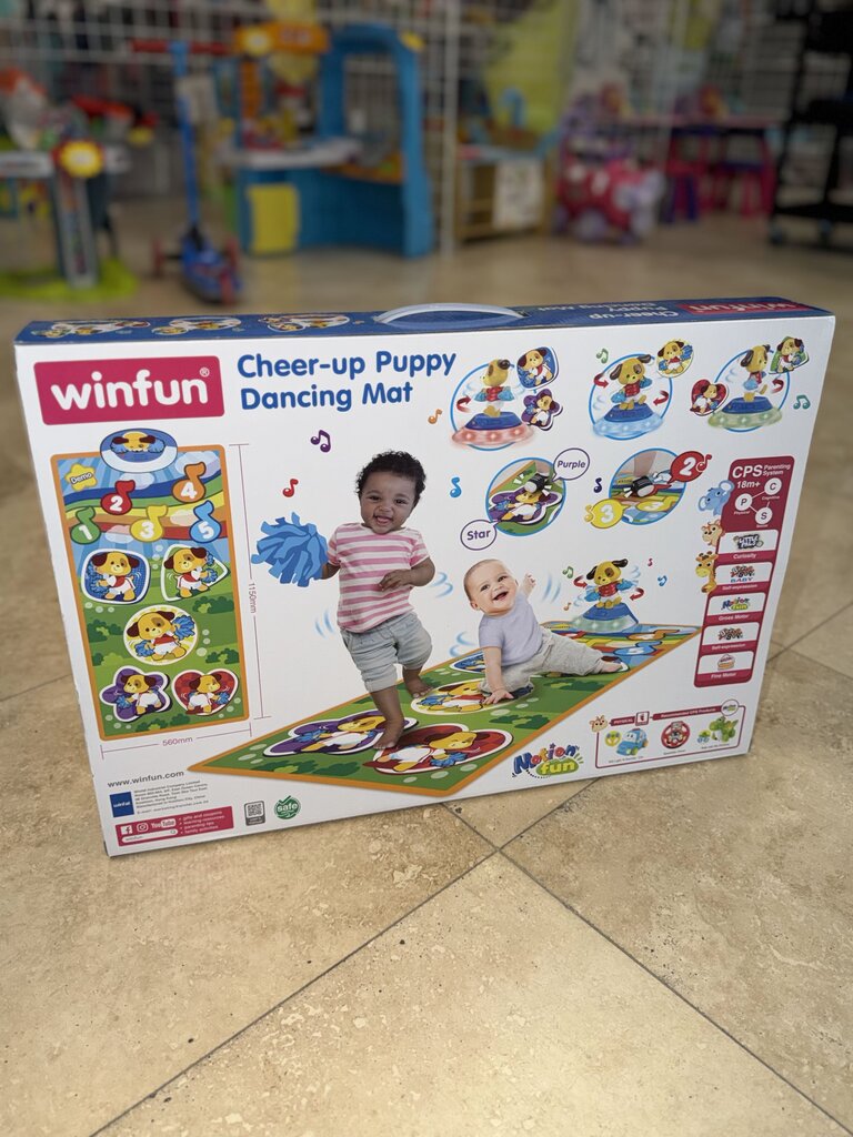 *NEW Cheer-Up Puppy Dance Mat