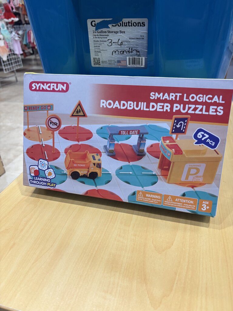 *NEW Roadbuilder Puzzle Toy