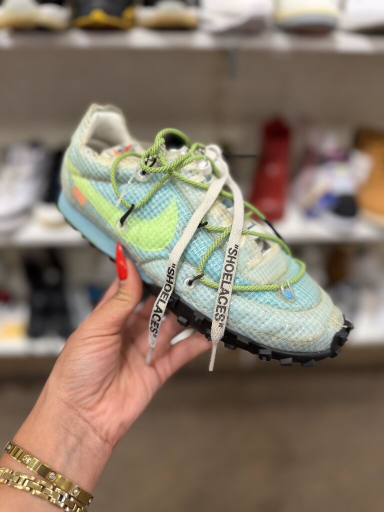 Off-White x Wmns Waffle Racer 'Vivid Sky'