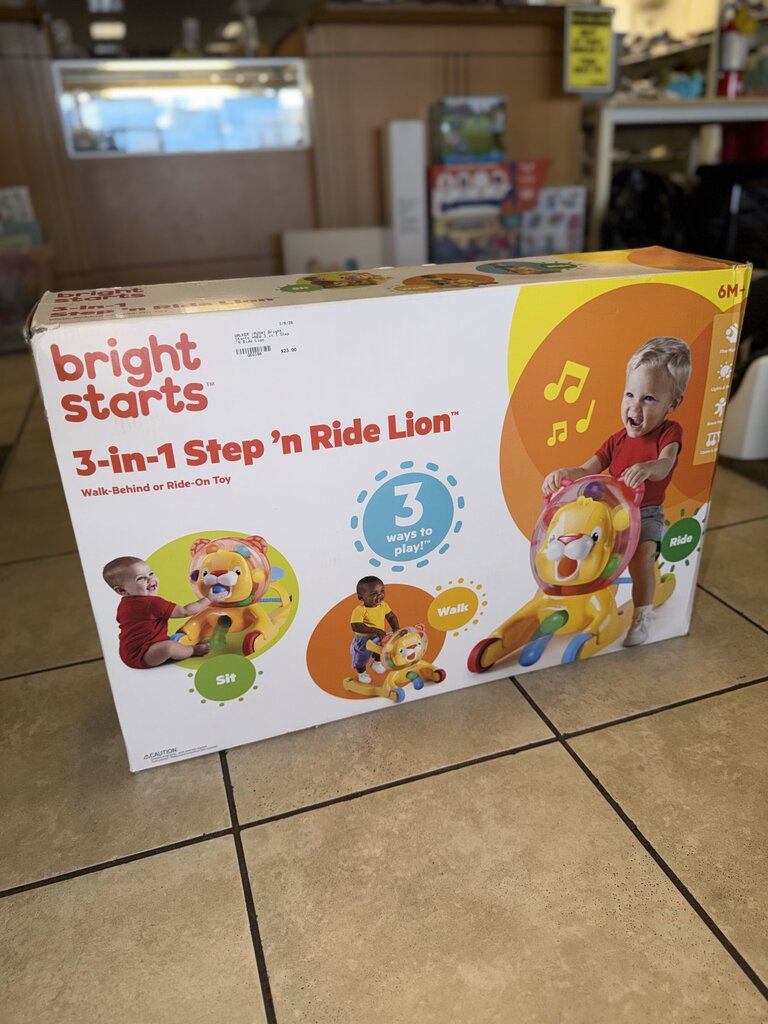 *NEW 3 in 1 Step 'N Ride Lion