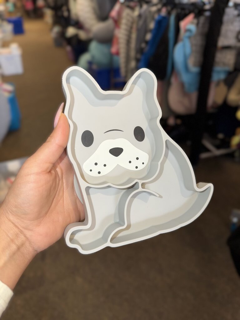 *Divided Puppy Plate